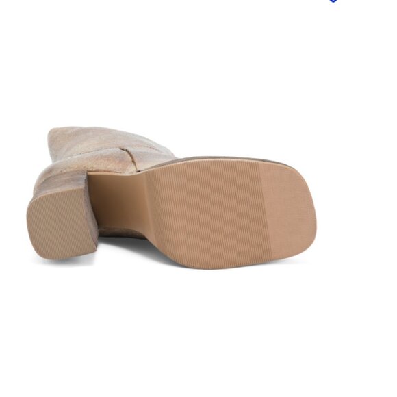 NEW DIBA TRUE Leather Mont Pelier Booties IN tan for women 1025 4m2 - Picture 3 of 9